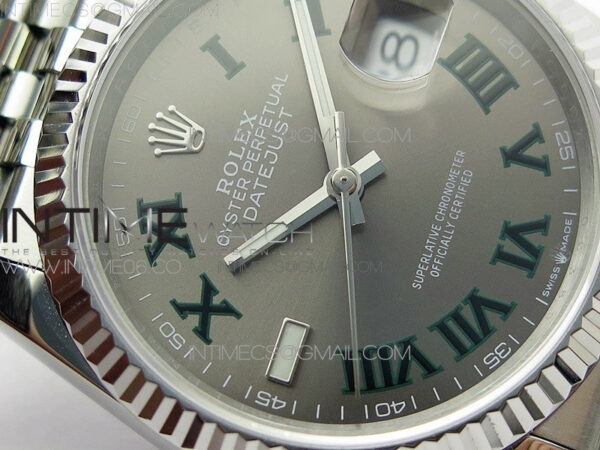 DateJust 36 SS 126234 BP 1:1 Best Edition Gray Dial on Jubilee Bracelet - Image 7