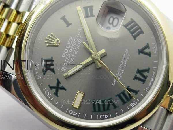 DateJust 36 SS/YG 126203 JDF 1:1 Best Edition Gray Dial on Jubilee Bracelet - Image 7