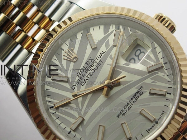 DateJust 36 SS/RG 126231 BP 1:1 Best Edition Silevr/Gray Dial on Jubilee Bracelet - Image 8