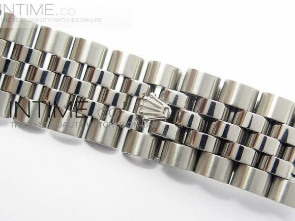 DateJust 116234 SS Blue Textured Dial Diamond Markers on SS Bracelet SA3135 - Image 8