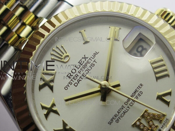 Datejust 31mm 278273 SS/YG BP Best Edition Silver Roman Markers Dial on SS/YG Jubilee Bracelet - Image 7