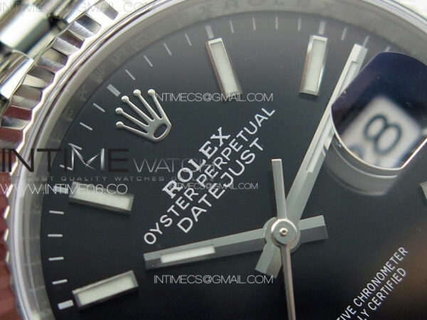 DateJust 36 SS 126234 VSF 1:1 Best Edition 904L Steel Black Dial on Jubilee Bracelet VS3235 - Image 9