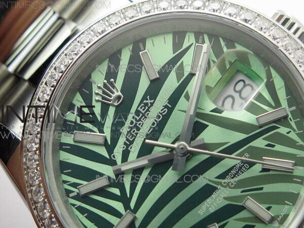 DateJust 36 SS 126234 BP 1:1 Best Edition New Green Dial on Oyster Bracelet - Image 8