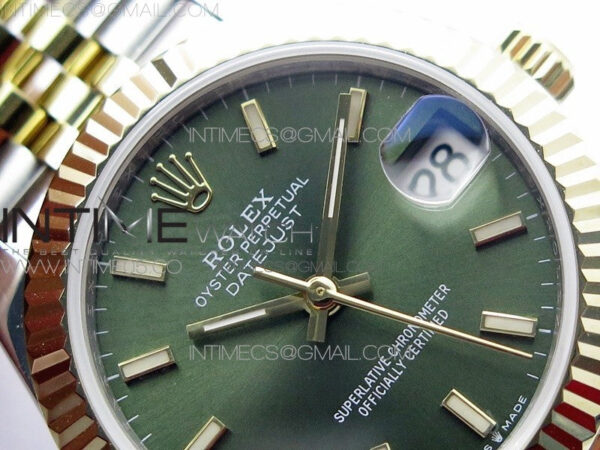 Datejust 31mm 278273 SS/YG BP Best Edition Gray Stick Markers Dial on SS/YG Jubilee Bracelet - Image 8