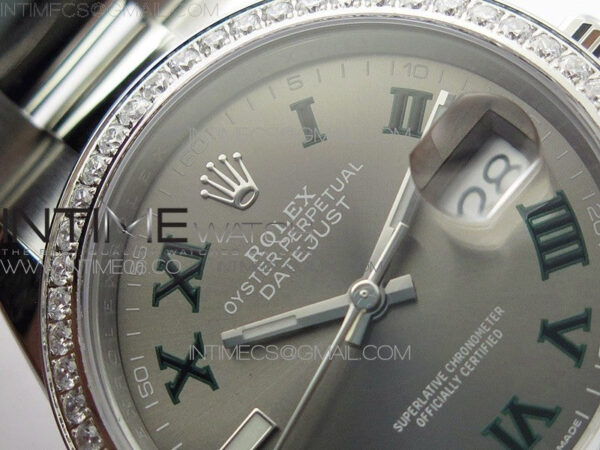 DateJust 36 SS 126234 BP 1:1 Best Edition Gray Dial on Oyster Bracelet - Image 8