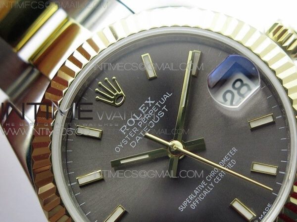 Datejust 31mm 278273 SS/YG BP Best Edition Gray Stick Markers Dial on SS/YG Oyster Bracelet - Image 7