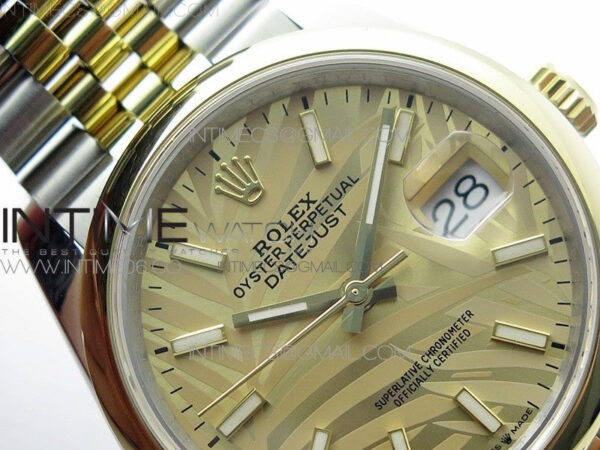 DateJust 36 SS/YG 126203 JDF 1:1 Best Edition New YG Dial on Jubilee Bracelet - Image 8