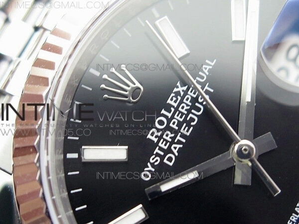 DateJust 36mm 126234 BP 1:1 Best Edition 904L Steel New Version Black Dial on Jubilee Bracelet - Image 7