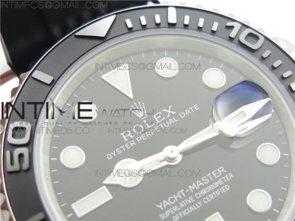 Yacht-Master 226659 42mm BP Maker Best Edition Black Ceramic Bezel on Oysterflex Rubber Strap A2824 - Image 7