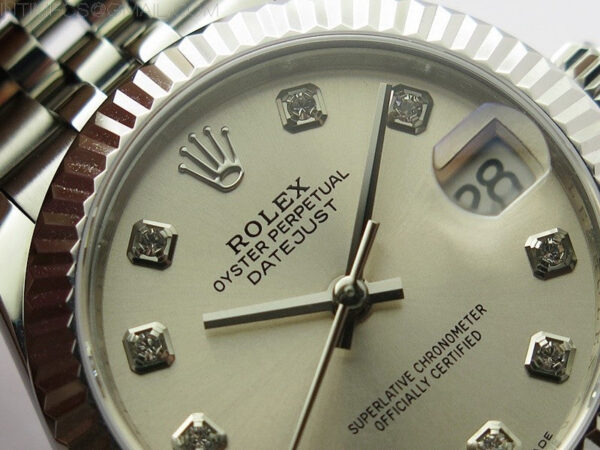 Datejust 31mm 278271 SS BP Best Edition Silver Crystal Markers Dial on Jubilee Bracelet - Image 8