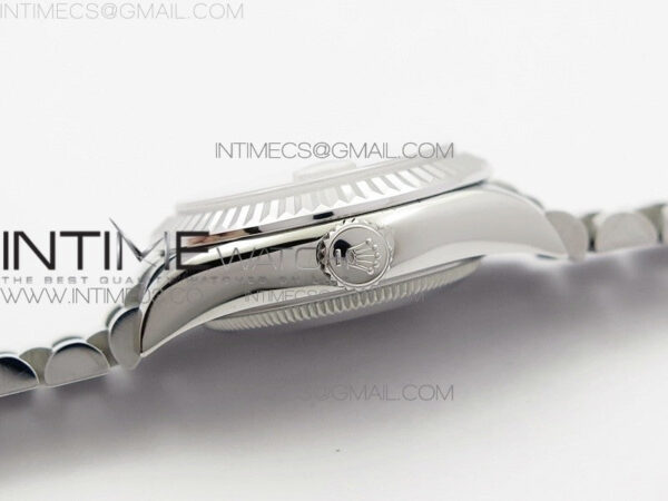 DateJust 28mm SS BP Best Edition Silver Dial XI Diamond on SS Bracelet ETA2671 - Image 8
