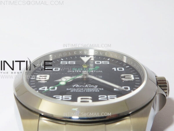 Air-King 126900 40mm 904L SS GMF 1:1 Best Edition Black Dial on 904L SS Bracelet - Image 8