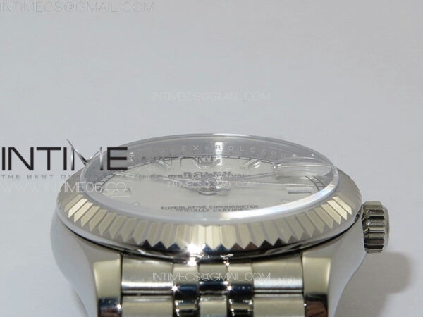 DateJust 31mm 178271 SS APSF Best Edition White Dial Sticks Markers on Jubilee Bracelet A2824 - Image 9
