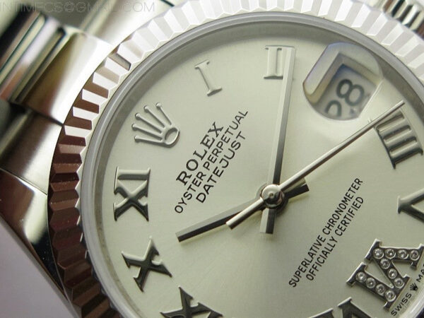 Datejust 31mm 278273 SS BP Best Edition Silver Roman Markers Dial on Oyster Bracelet - Image 7