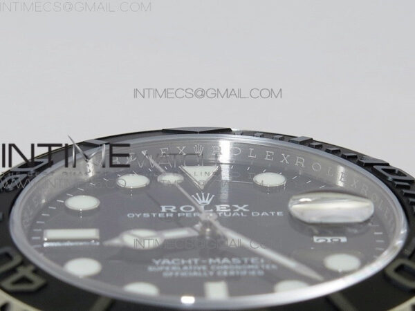 Yacht-Master 42mm 226659 VSF 1:1 Best Edition 3D Black Ceramic Bezel on Black Rubber Strap VS3235 - Image 9