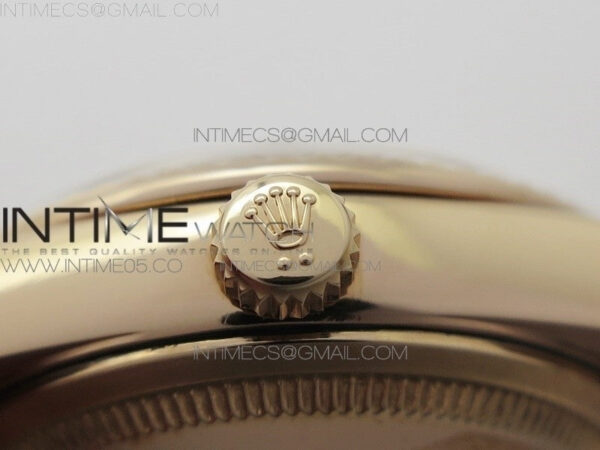 Datejust 31mm 278275 RG BP Best Edition Black Sticks Markers Dial on RG President Bracelet - Image 12