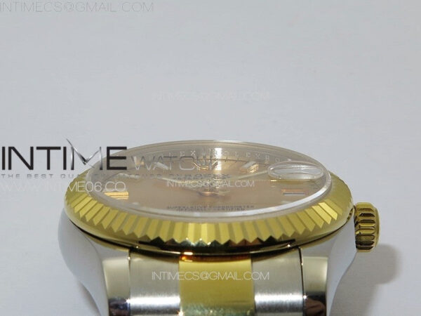 DateJust 31mm 178271 SS/YG APSF Best Edition YG Dial Sticks Markers on Oyster Bracelet A2824 - Image 9
