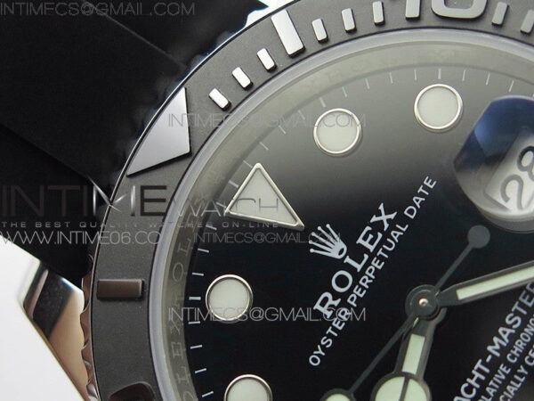 Yacht-Master 42mm 226659 3EF 1:1 Best Edition 3D Black Ceramic Bezel on Black Rubber Strap VS3235 - Image 9
