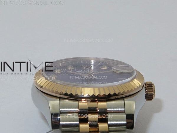 DateJust 31mm 178271 SS/RG APSF Best Edition Blue Dial Crystal Markers on Jubilee Bracelet A2824 - Image 9