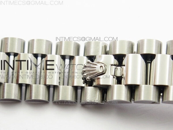 DateJust 28mm SS Diamond Bezel BP Best Edition Silver Dial on SS Bracelet ETA2671 - Image 8