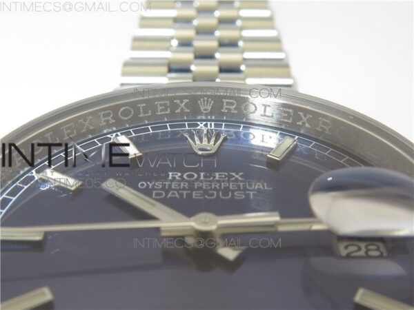 DateJust 36 SS 116234 ARF 1:1 Best Edition 904L Steel Blue Dial on Jubilee Bracelet SH3135 V3 - Image 9