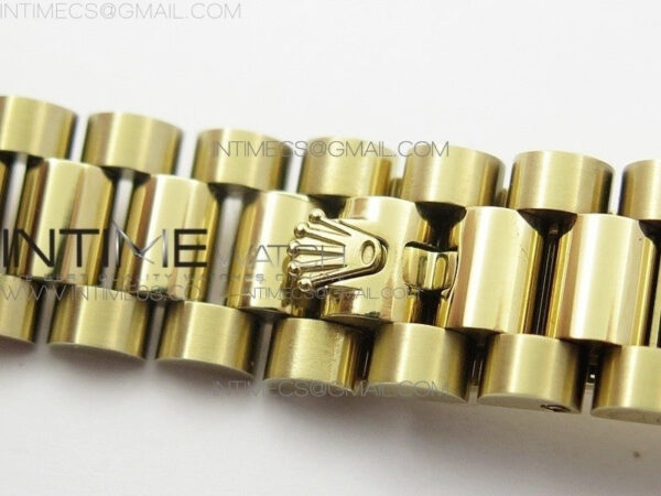 DateJust 28mm YG Diamond Bezel BP Best Edition White Silver Dial on YG Bracelet ETA2671 - Image 9