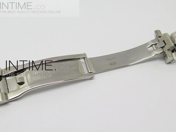 DateJust 116234 SS Blue Textured Dial Diamond Markers on SS Bracelet SA3135 - Image 9