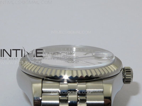 DateJust 31mm 178271 SS APSF Best Edition White Dial Roman Markers on Jubilee Bracelet A2824 - Image 9