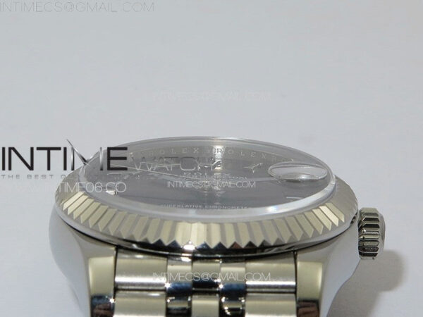 DateJust 31mm 178271 SS APSF Best Edition Gray Dial Roman Markers on Jubilee Bracelet A2824 - Image 10