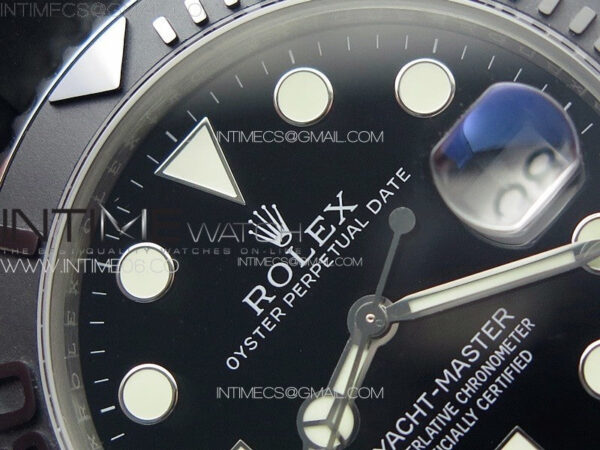Yacht-Master 42mm 226659 APSF Best Edition 3D Black Ceramic Bezel on Oysterflex Strap SA3235 - Image 9