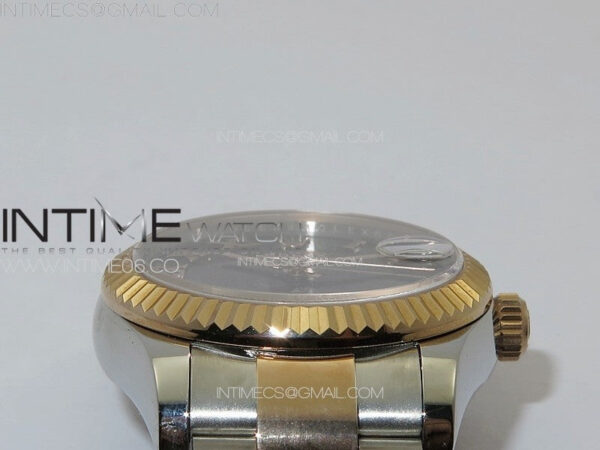DateJust 31mm 178271 SS/RG APSF Best Edition Gray Dial Roman Markers on Oyster Bracelet A2824 - Image 9
