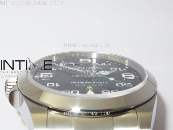 Air-King 126900 40mm 904L SS GMF 1:1 Best Edition Black Dial on 904L SS Bracelet - Image 9