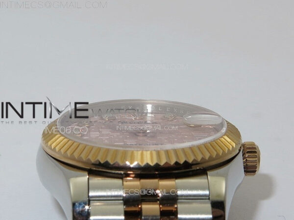 DateJust 31mm 178271 SS/RG APSF Best Edition RG Jubilee Dial Crystal Markers on Jubilee Bracelet A2824 - Image 9