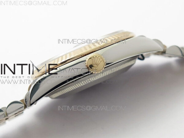 DateJust 36 SS/RG 126231 BP 1:1 Best Edition Silevr Dial on Oyster Bracelet - Image 9