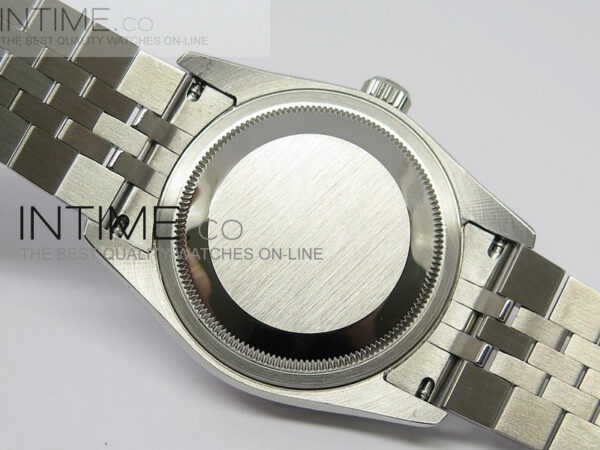 DateJust 116234 SS Blue Textured Dial Diamond Markers on SS Bracelet SA3135 - Image 10