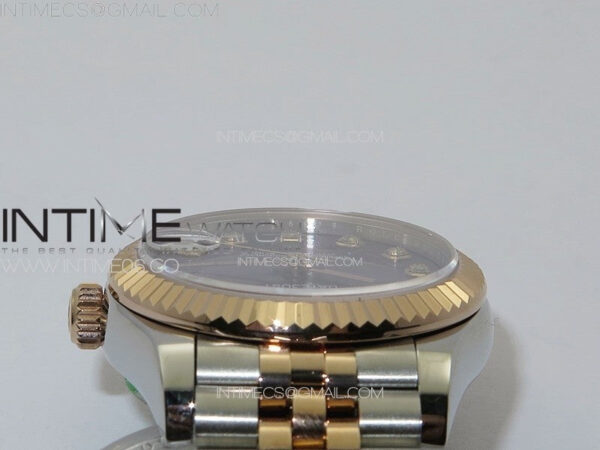 DateJust 31mm 178271 SS/RG APSF Best Edition Blue Dial Crystal Markers on Jubilee Bracelet A2824 - Image 10