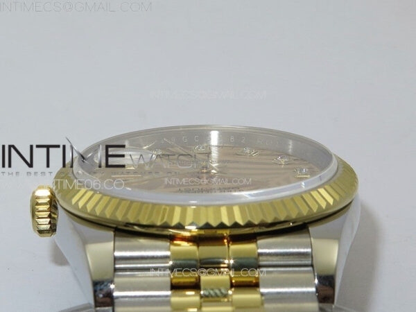 DateJust 36 SS/YG 126234 JDF 1:1 Best Edition New YG Dial on Jubilee SS/YG Bracelet - Image 10