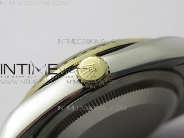 DateJust 36 SS/YG 126283 JDF 1:1 Best Edition New YG Dial Style 2 on Oyster Bracelet - Image 10