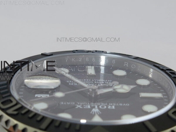Yacht-Master 42mm 226659 VSF 1:1 Best Edition 3D Black Ceramic Bezel on Black Rubber Strap VS3235 - Image 12