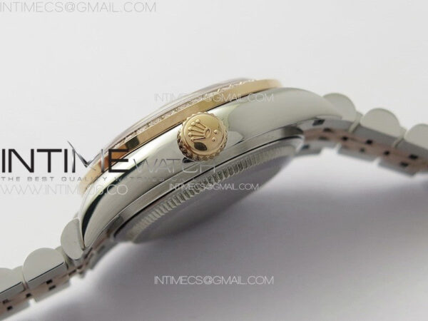 Datejust 28mm 279179 SS/RG APSF Best Edition Gray Dial Roman Markers on SS/RG Jubilee Bracelet NH05 - Image 10