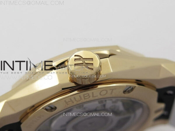 Classic Fusion Orlinski RG APSF 1:1 Best Edtion White Faceted Dial on White Rubber Strap A2892 - Image 10