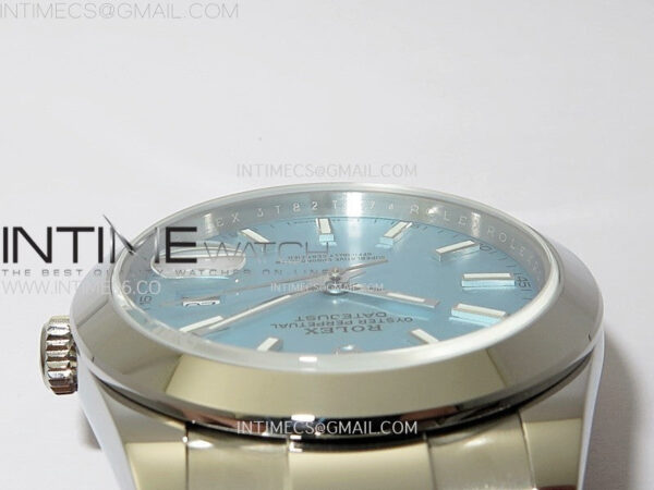 DateJust 41 126300 SS BP 1:1 Best Edition Ice Blue Dial on Oyster Bracelet - Image 10