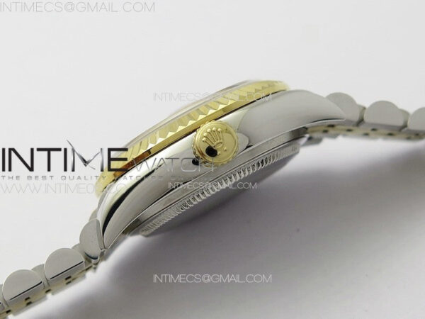 Datejust 28mm 279179 SS/YG APSF Best Edition Green Dial Crystals Markers on SS/YG Jubilee Bracelet NH05 - Image 10