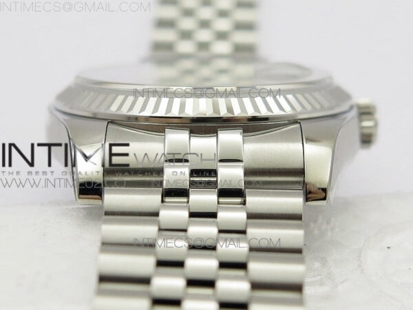 DateJust 36 SS 116234 ARF 1:1 Best Edition Blue dial Roman Markers on SS Jubilee Bracelet SA3135 - Image 10