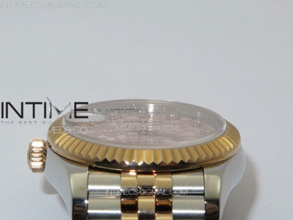 DateJust 31mm 178271 SS/RG APSF Best Edition RG Jubilee Dial Crystal Markers on Jubilee Bracelet A2824 - Image 10