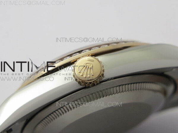 DateJust 36 SS/RG 126281 BP 1:1 Best Edition Silver Dial on Oyster Bracelet - Image 10