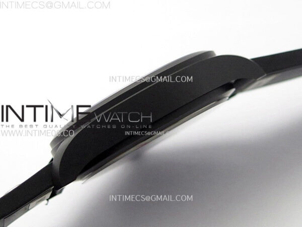 Big Pilot IW329801 Real Ceramic M+F 1:1 Best Edition Black Dial on Black Rubber Strap SEIKO 8N-24 - Image 10