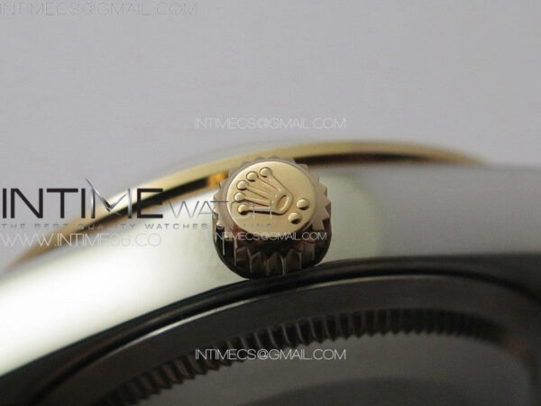 DateJust 31mm 278274 904L SS/RG Crystals Bezel GMF Best Edition Silver Flowers Crystals Dial on 904L SS/RG Oyster Bracelet A2824 - Image 11