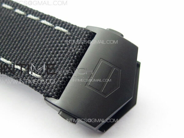 Aquaracer Calibre 5 PVD 41mm TARF 1:1 Best Edition Carbon/RG Dial on Black Nylon Strap SW200 - Image 11