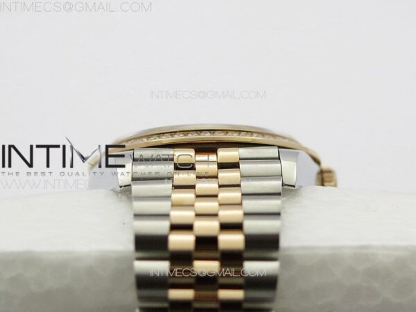 DateJust 36 SS/YG 126231 Diamonds Bezel JDF 1:1 Best Edition New Silver Dial on Jubilee SS/YG Bracelet - Image 10